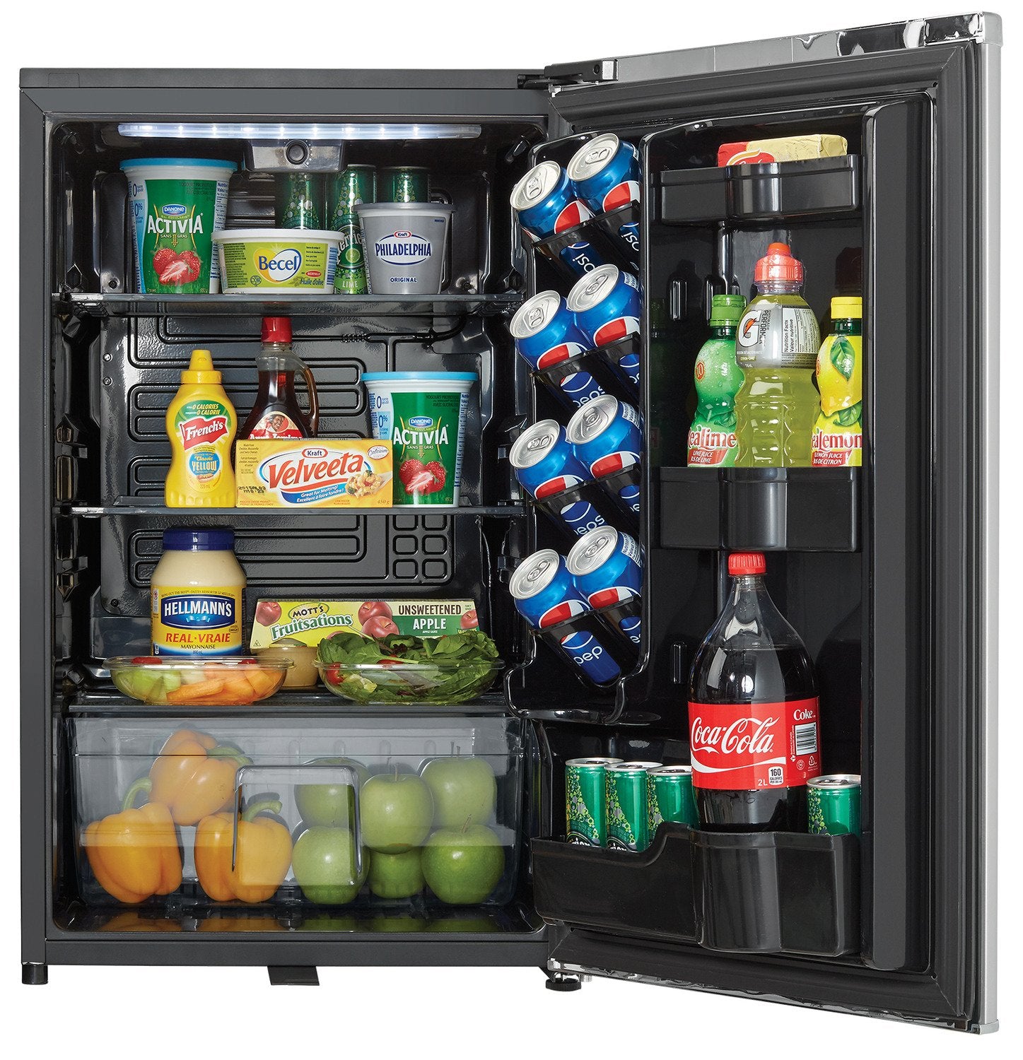 Danby Silver Compact Refrigerator (4.4 Cu. Ft.) - DAR044A6DDB