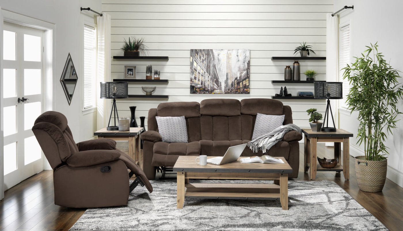 Alabama Recliner - Deep Brown
