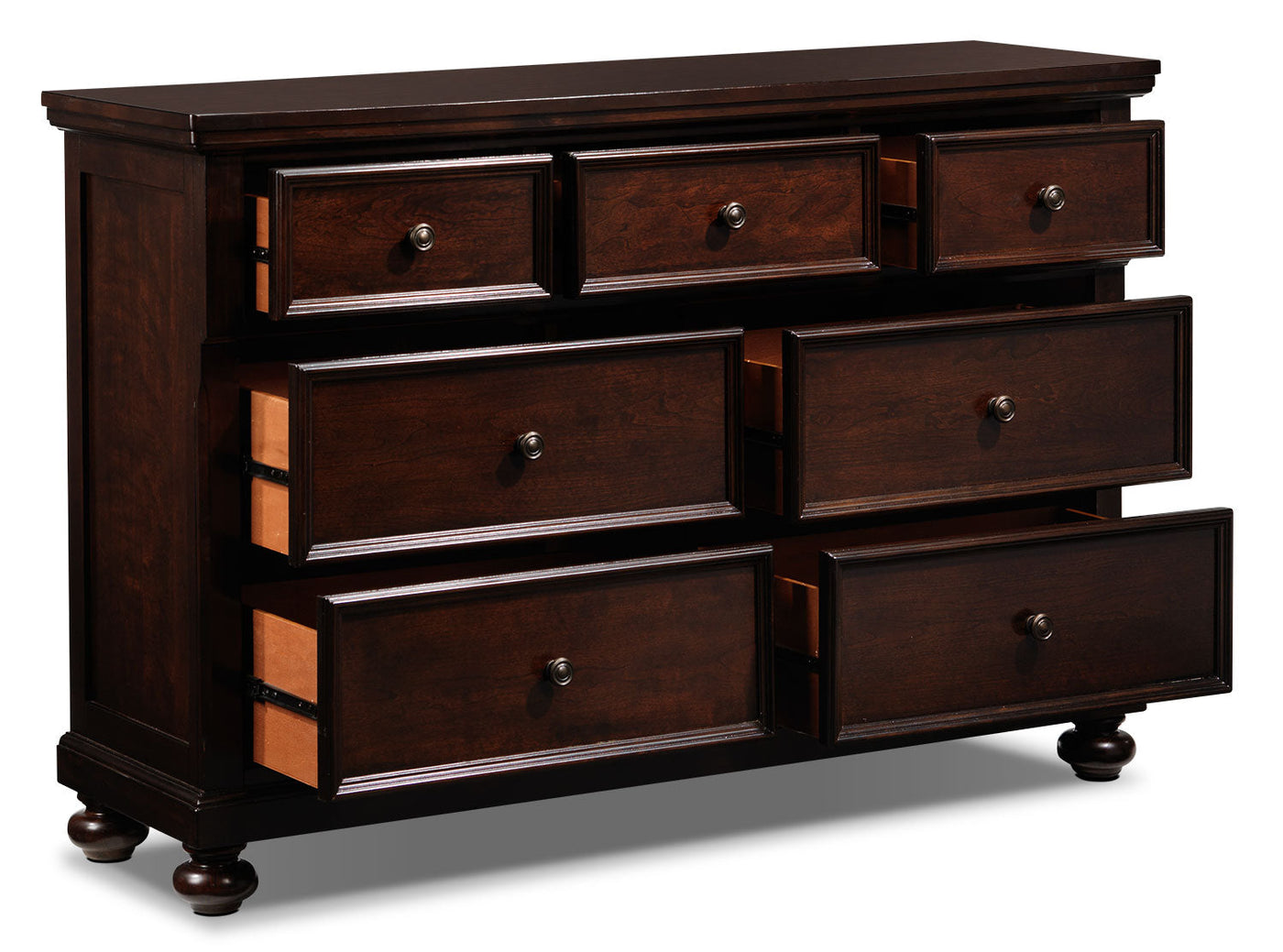 Chester 7 Drawer Dresser - Cherry