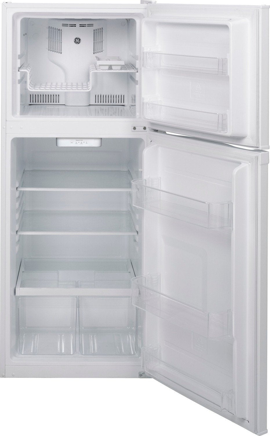 GE White Top-Freezer Refrigerator (11.55 Cu. Ft.) - GPE12FGKWW