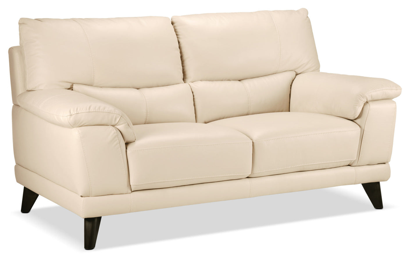 Braylon Sofa, Loveseat and Chair Set - Bisque