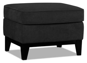 Crizia Ottoman - Black