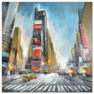 Times Square Canvas Painting (40" X 40")