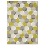 Camino 5' x 8' Area Rug - Green and Grey