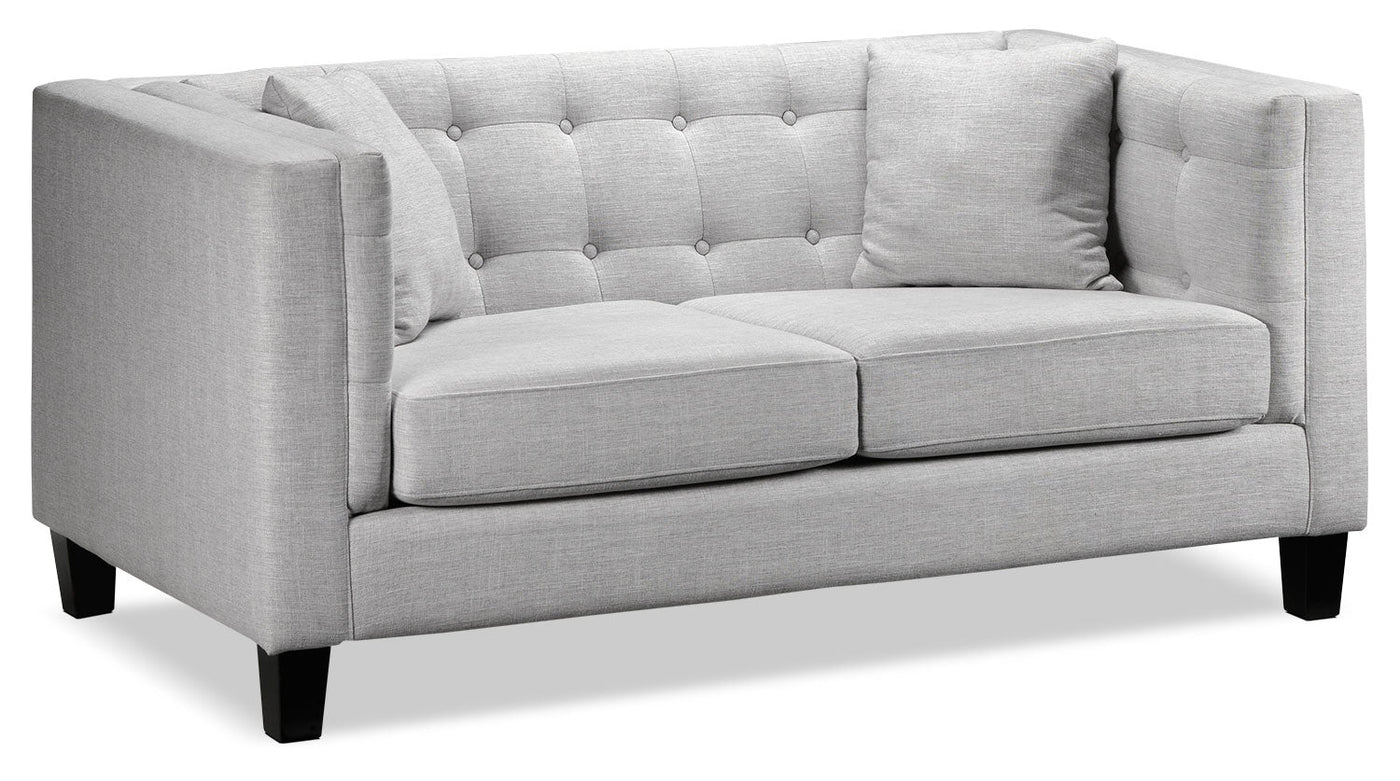 Astin Sofa and Loveseat - Grey