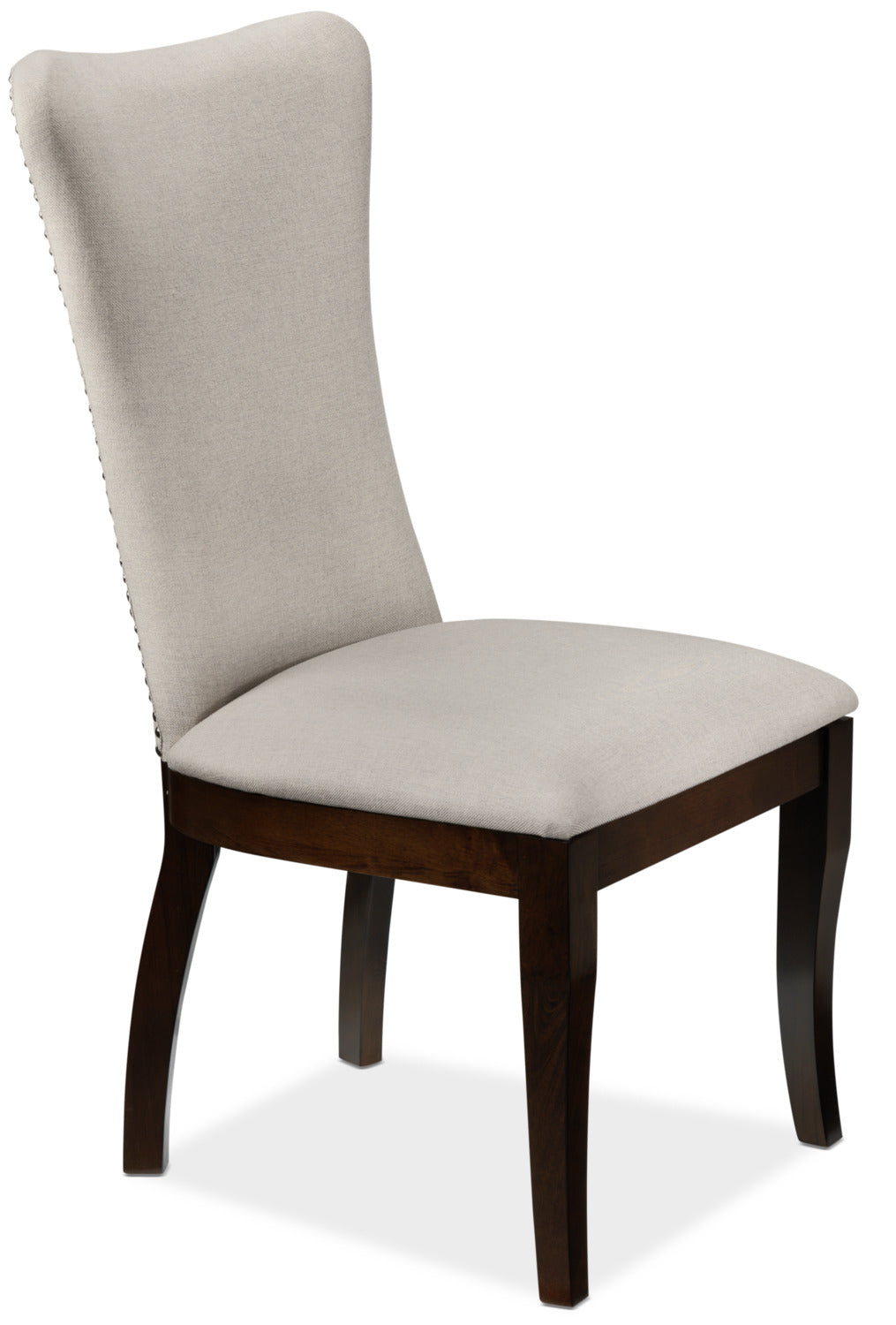 Rosario 7-Piece Dining Room Set - Cherry and Beige