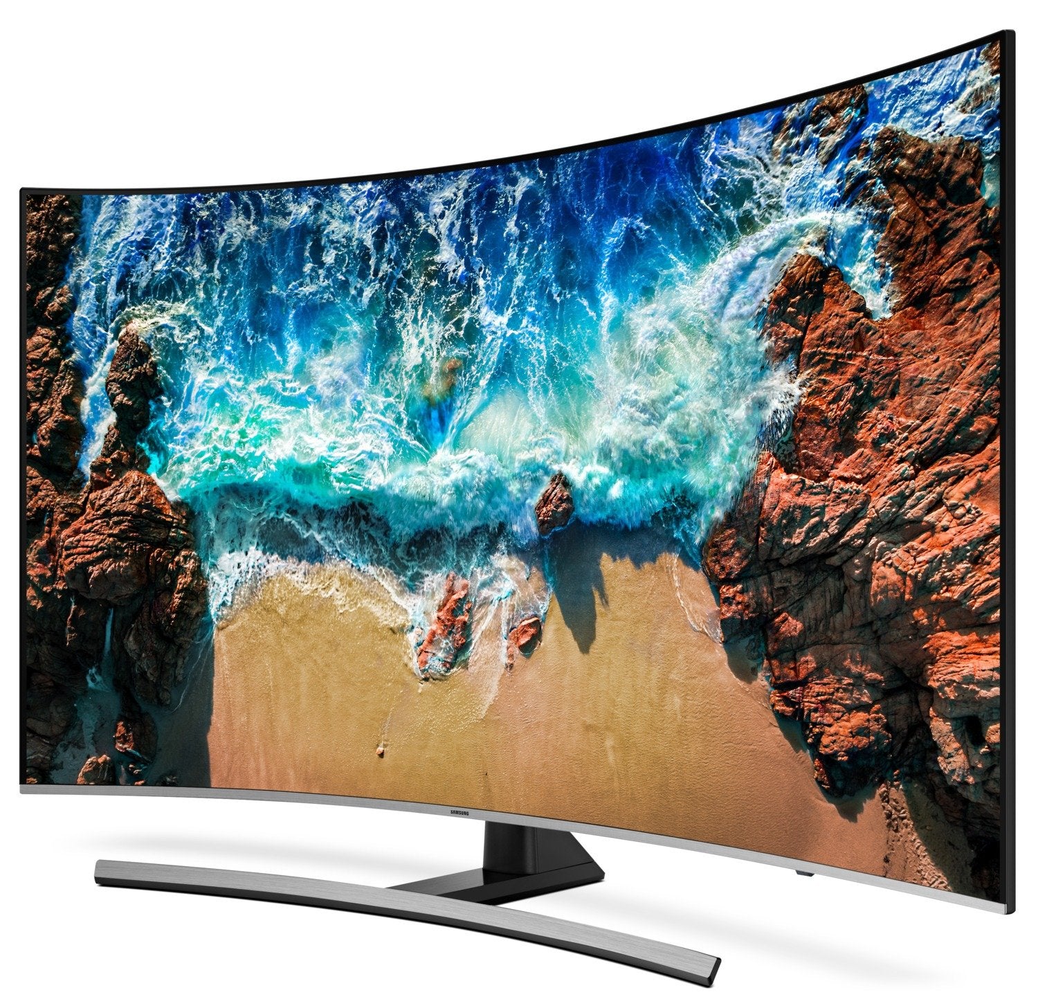 Samsung 55" 4K CURVED HDR 240 MR SMART LED TV - UN55NU8500FXZC