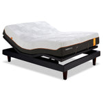 Tempur-Pedic Devote Firm Queen Mattress and Complete Adjustable Base Set
