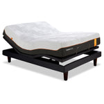 Tempur-Pedic Devote Firm King Mattress and Split Complete Adjustable Base Set