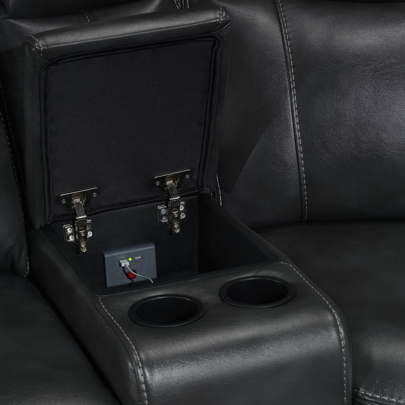 Bolero 5-Piece Reclining Sectional - Grey