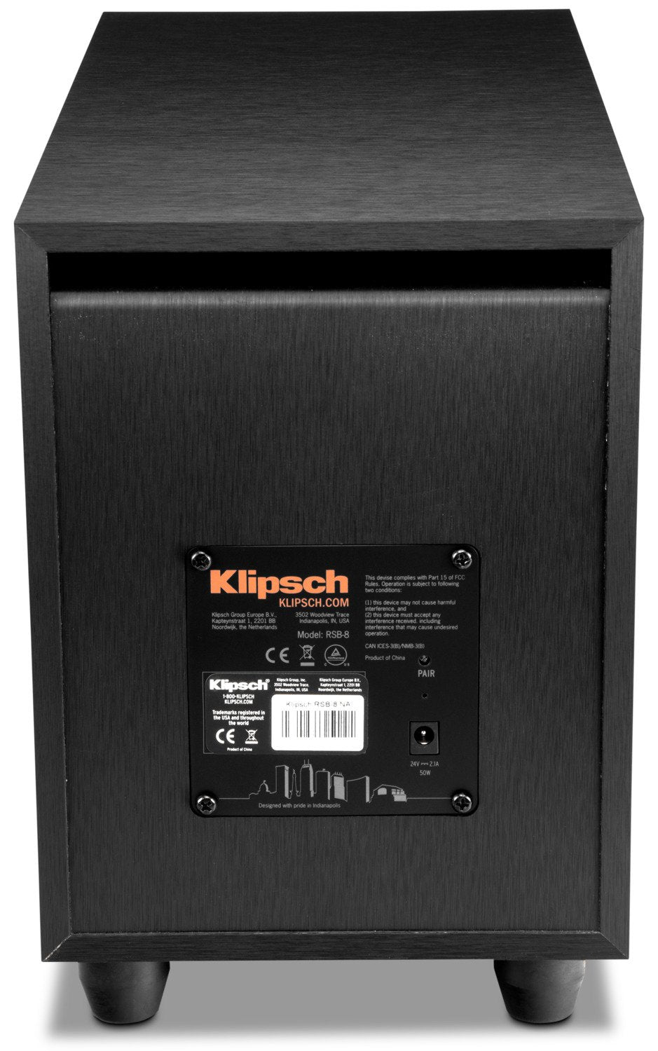 Klipsch 210-Watt Sound Bar with Wireless Subwoofer - RSB-6