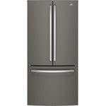 GE Slate Counter-Depth French Door Refrigerator (18.6 Cu. Ft.) - GWE19JMLES