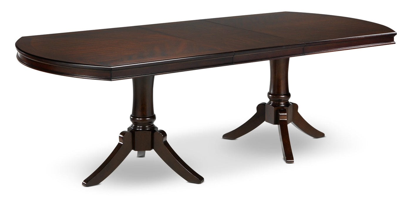 Thoreaux 7-Piece Dining Room Set - Dark Cherry