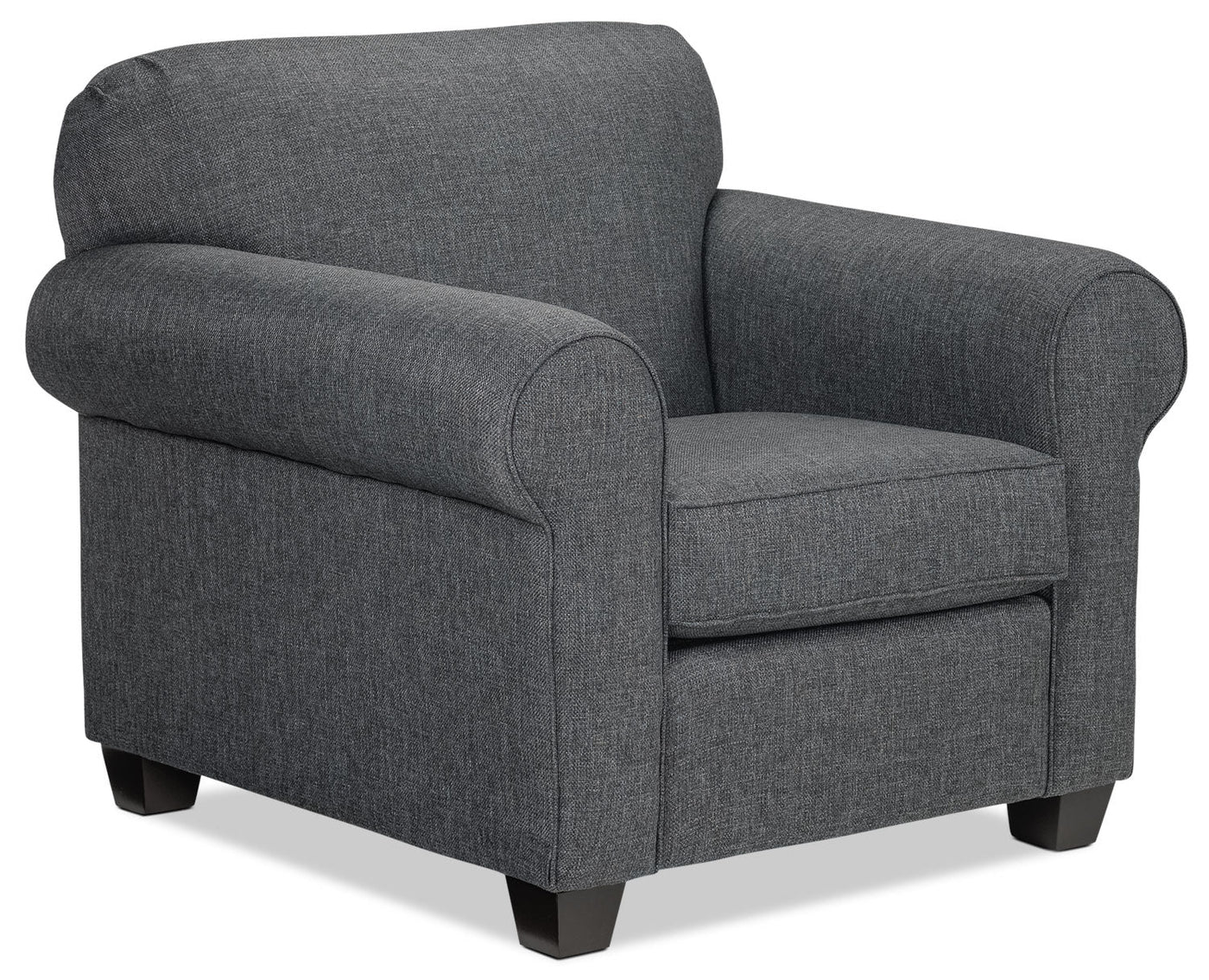 Aristotle Sofa, Loveseat and Chair Set - Grey