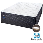 Sealy Familiar Plush Queen Mattress and Split Boxspring Set