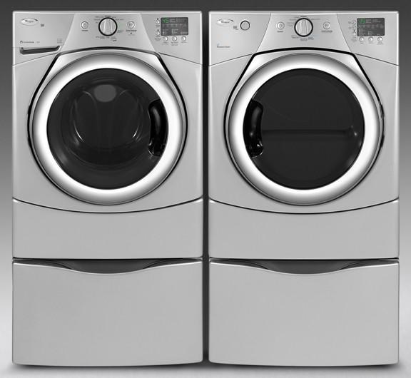 Whirlpool Silver Laundry Pedestal