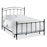 Sanford 3-Piece King Bed - Matte Black