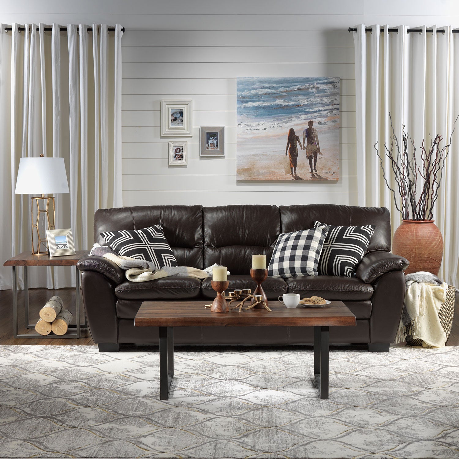Rodero Sofa - Brown