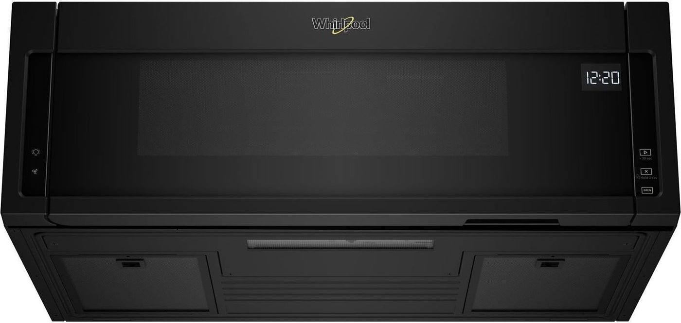 Whirlpool Black Over-the-Range Microwave and Hood Combination (1.1 Cu. Ft.) - YWML55011HB