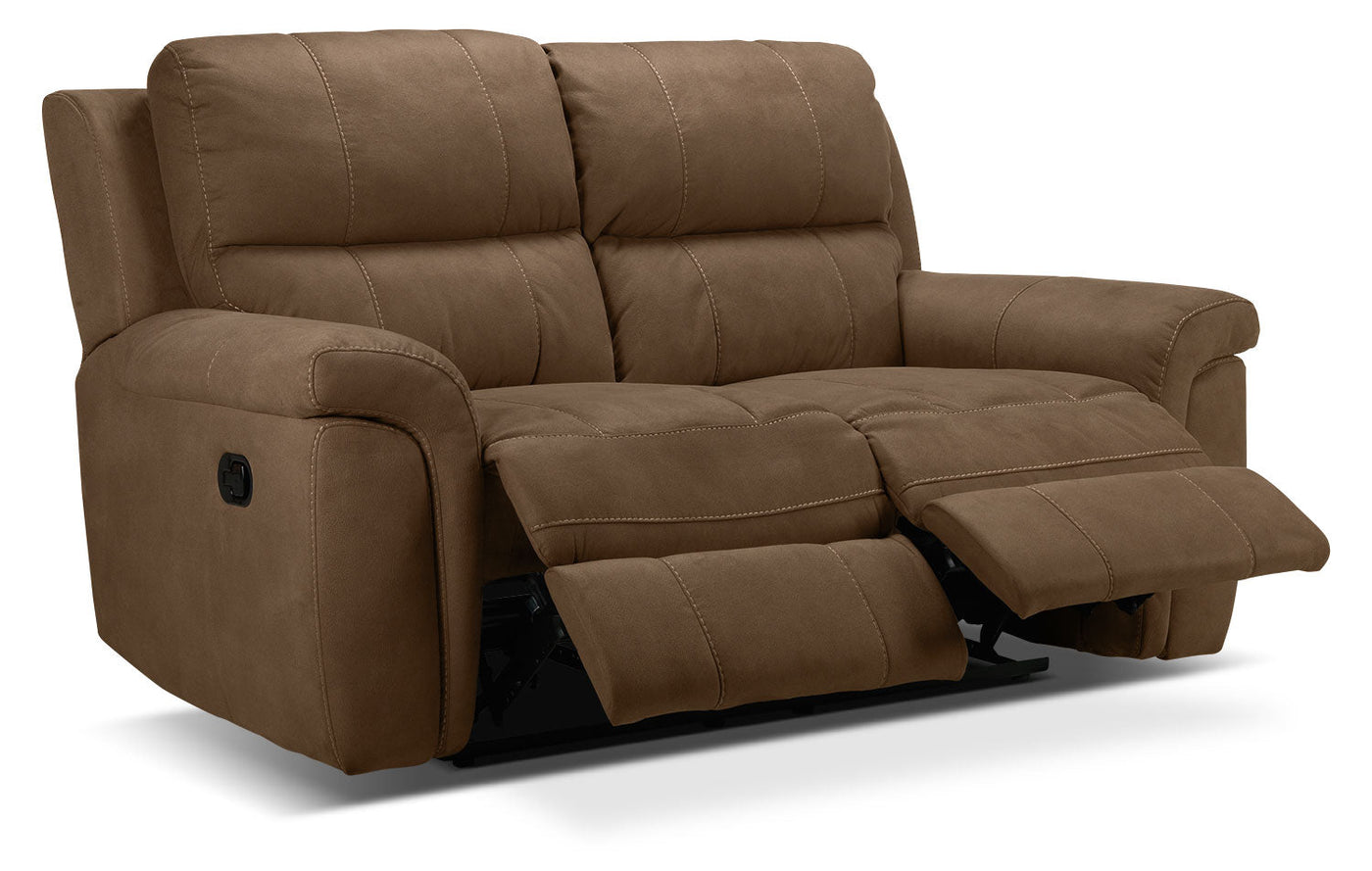 Roarke Reclining Loveseat - Tobacco
