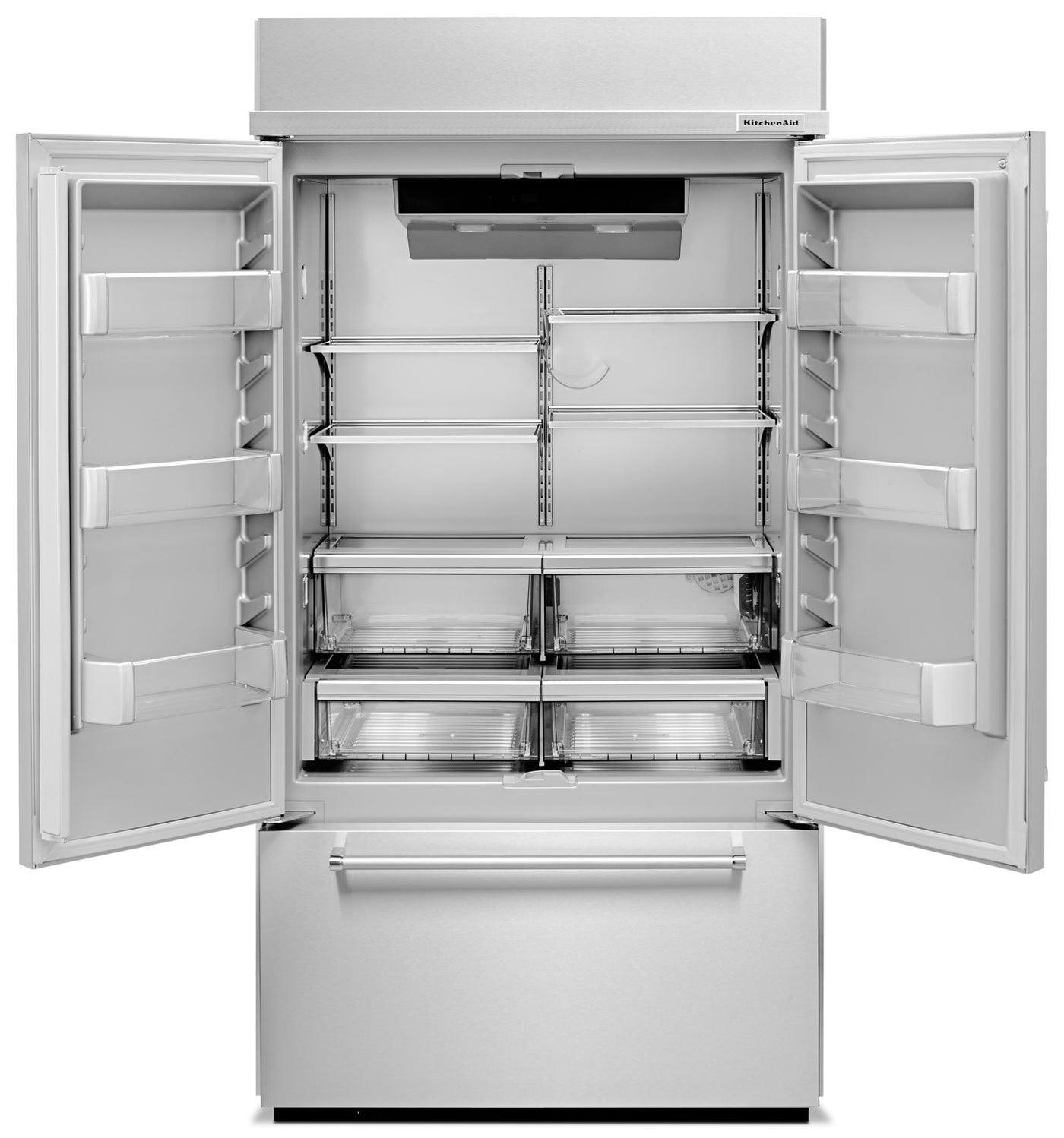 KitchenAid Stainless Steel French Door Refrigerator (24.2 Cu. Ft.) - KBFN502ESS
