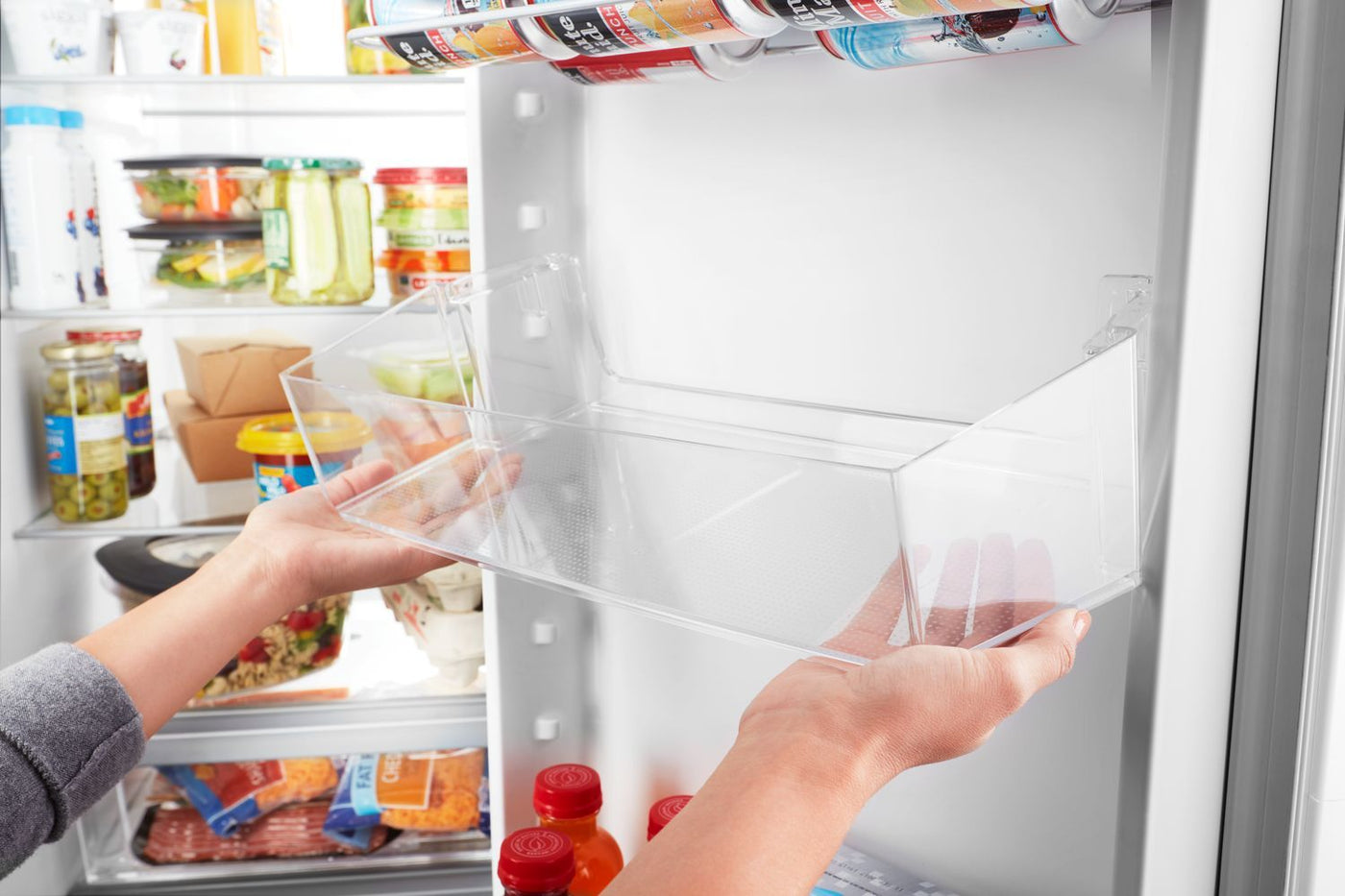 Whirlpool Black Stainless Steel Side-by-Side Refrigerator (25 Cu. Ft.) - WRS555SIHV