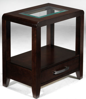 Felicia End Table - Espresso