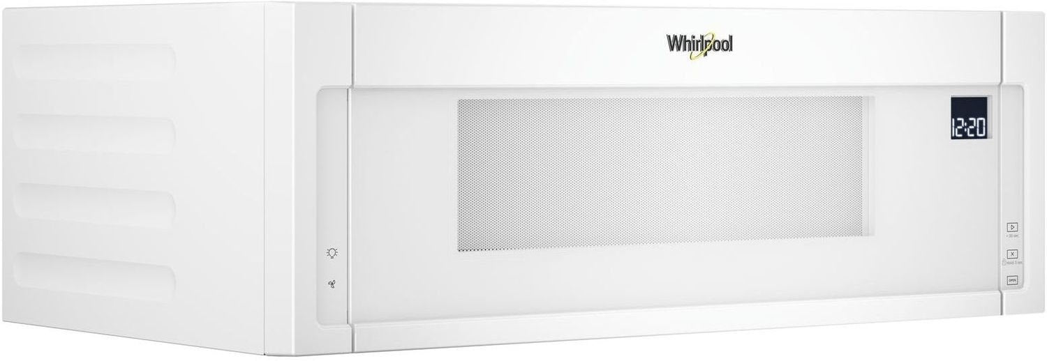 Whirlpool White Over-the-Range Microwave and Hood Combination (1.1 Cu. Ft.) - YWML75011HW