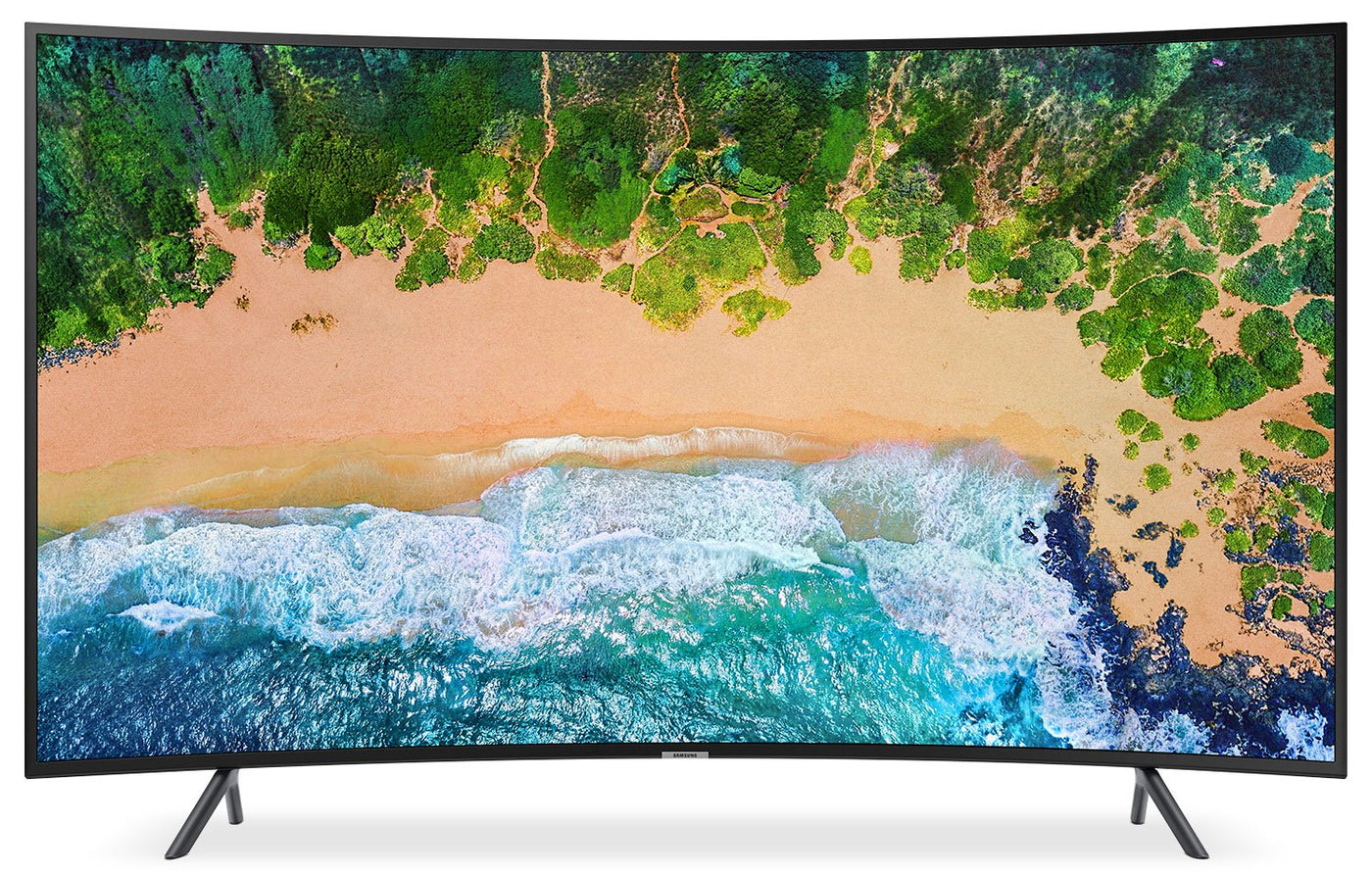 Samsung 55" 4K CURVED HDR 120 MR SMART LED TV - UN55NU7300FXZC