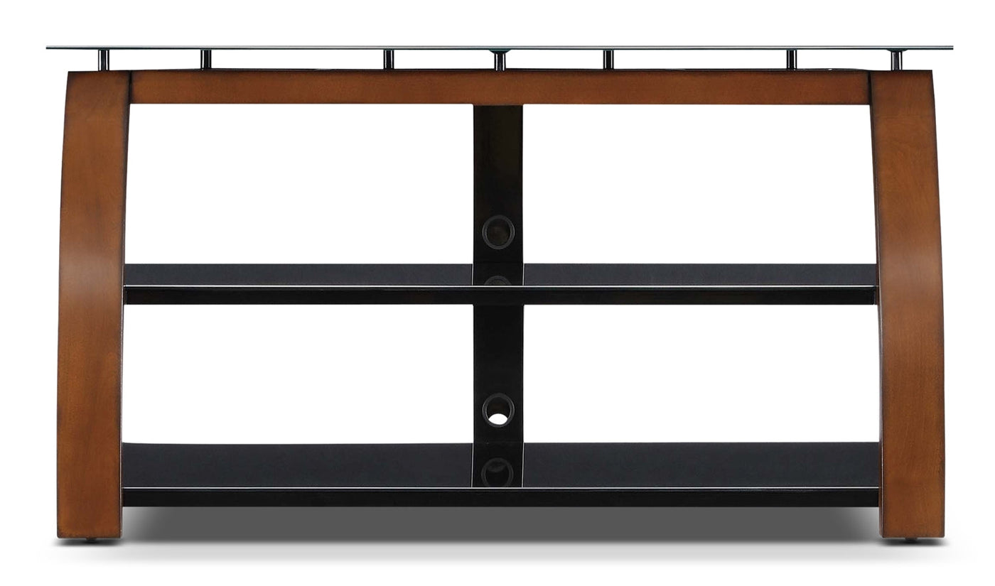 Bryson 40" TV Stand - Black and Brown