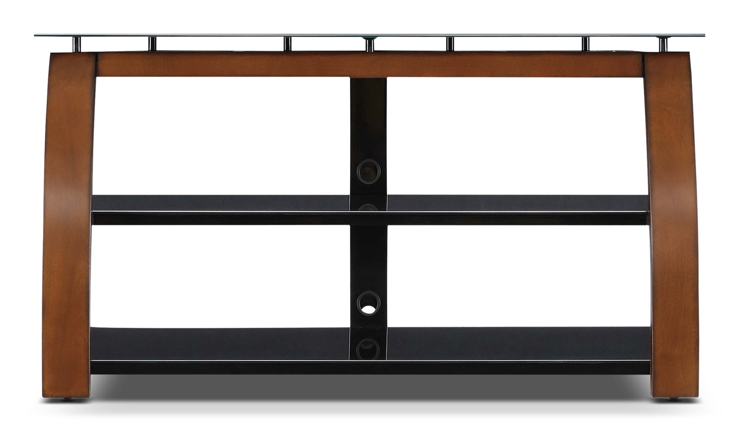 Bryson 40" TV Stand - Black and Brown
