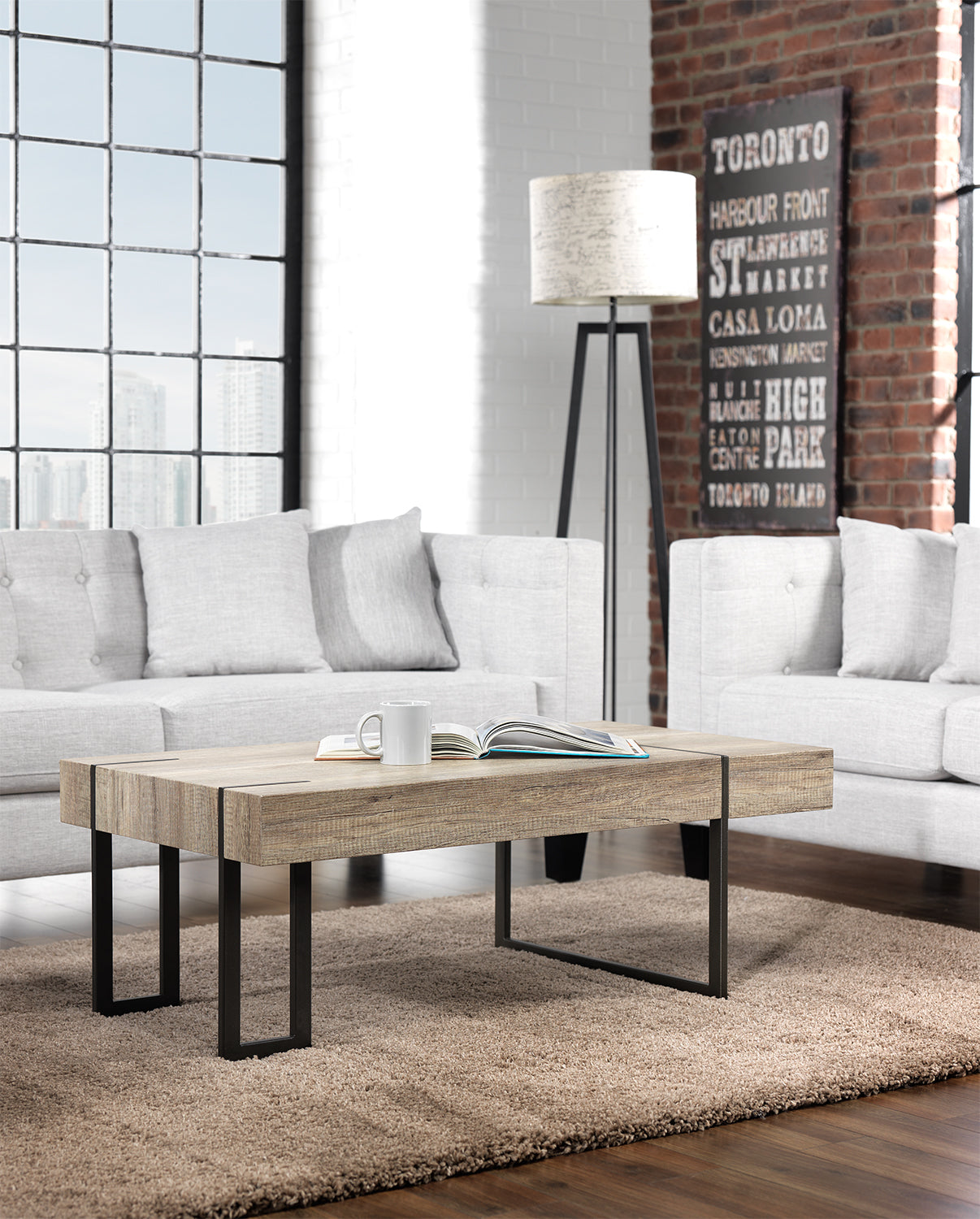 Calvin Coffee Table - Beige