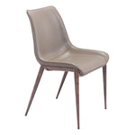 Teglberg Dining Chair - Greyish Brown/Walnut - Set of 2