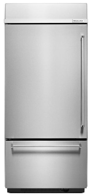 KitchenAid Stainless Steel Bottom-Freezer Refrigerator (20.9 Cu. Ft.) - KBBL306ESS