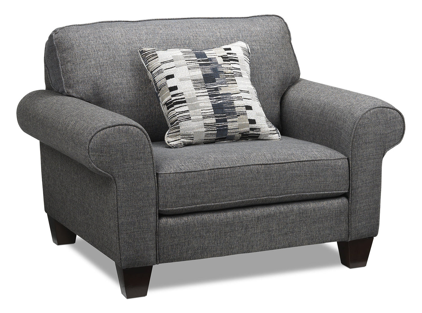 Drake 3 Pc. Living Room Package - Grey