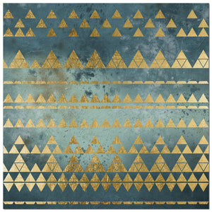 Triangles Canvas Print (40" X 40")