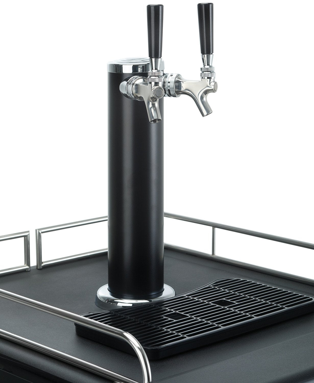 Danby Silver Dual Tap Keg Cooler (5.4 Cu. Ft.) - DKC054A1BSL2DB