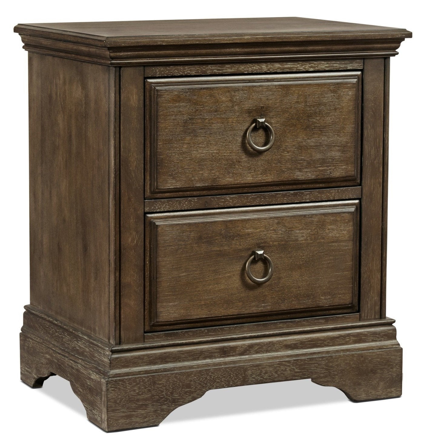 Riley Night Table - Almond