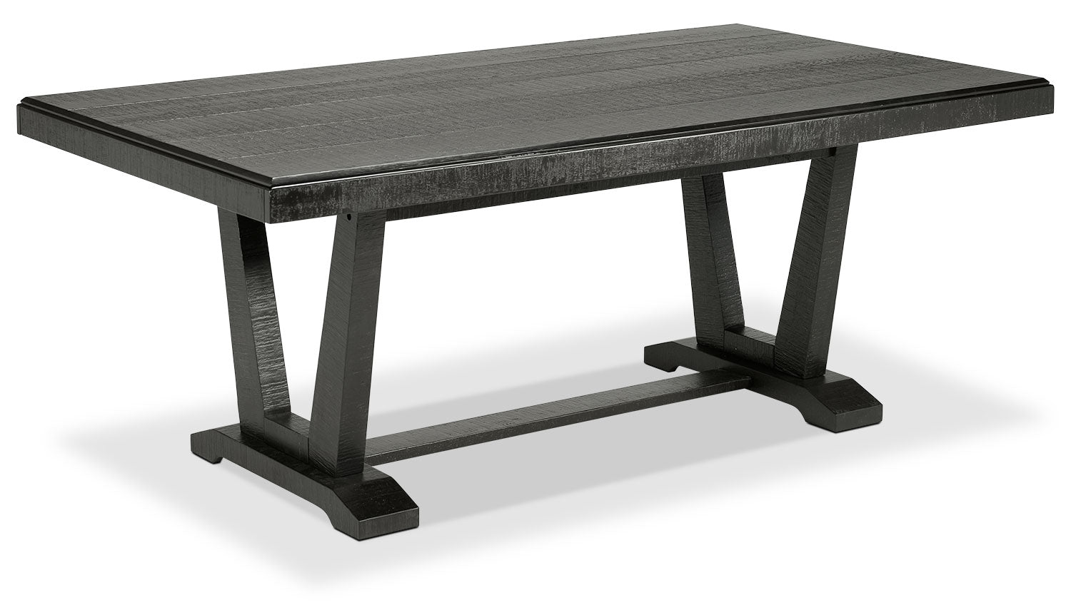 Imari 6-Piece Dining Room Set - Black and Grey