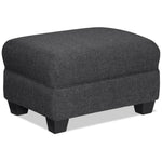 Aristotle Ottoman - Graphite