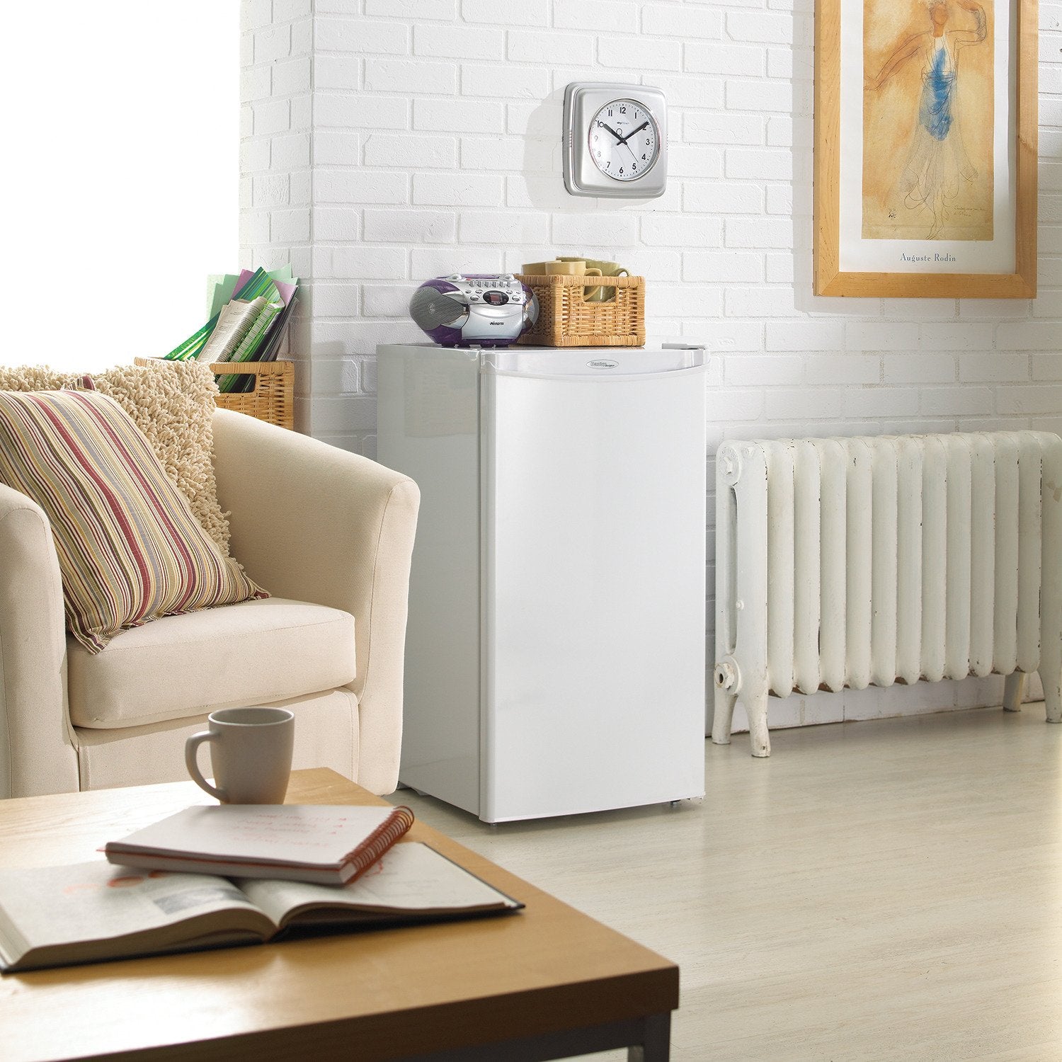 Danby White Compact Refrigerator (3.2 Cu. Ft.) - DCR032A2WDD