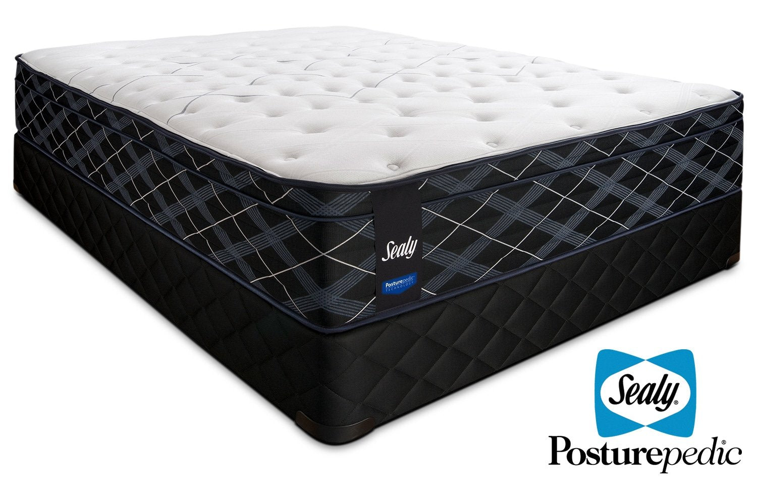 Sealy 5K Firm Queen Mattress and Boxspring Set