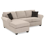 Althea 2-Piece Sectional with Left-Facing Chaise - Mocha