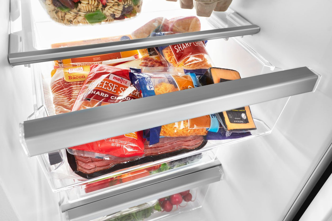 Whirlpool Black Stainless Steel Side-by-Side Refrigerator (25 Cu. Ft.) - WRS555SIHV