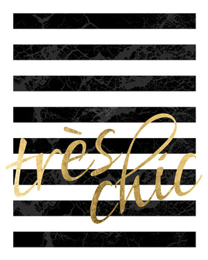 Très Chic Canvas Print (16" X 20")