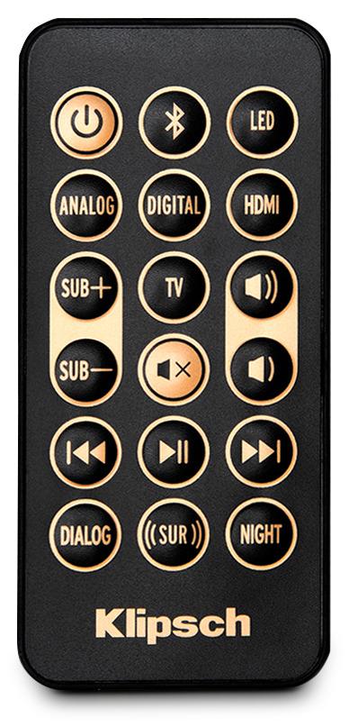 Klipsch 210-Watt Sound Bar with Wireless Subwoofer - RSB-6