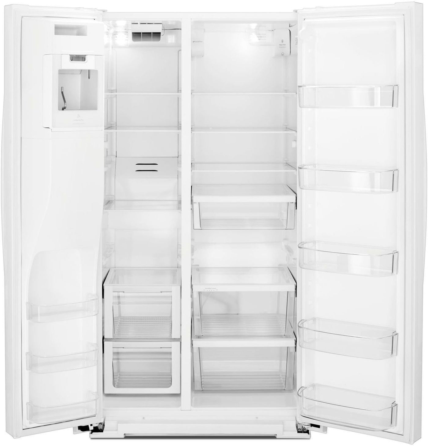 Whirlpool White Side-by-Side Refrigerator (28 Cu. Ft.) - WRS588FIHW