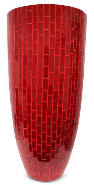 Leela Floor Vase - Red