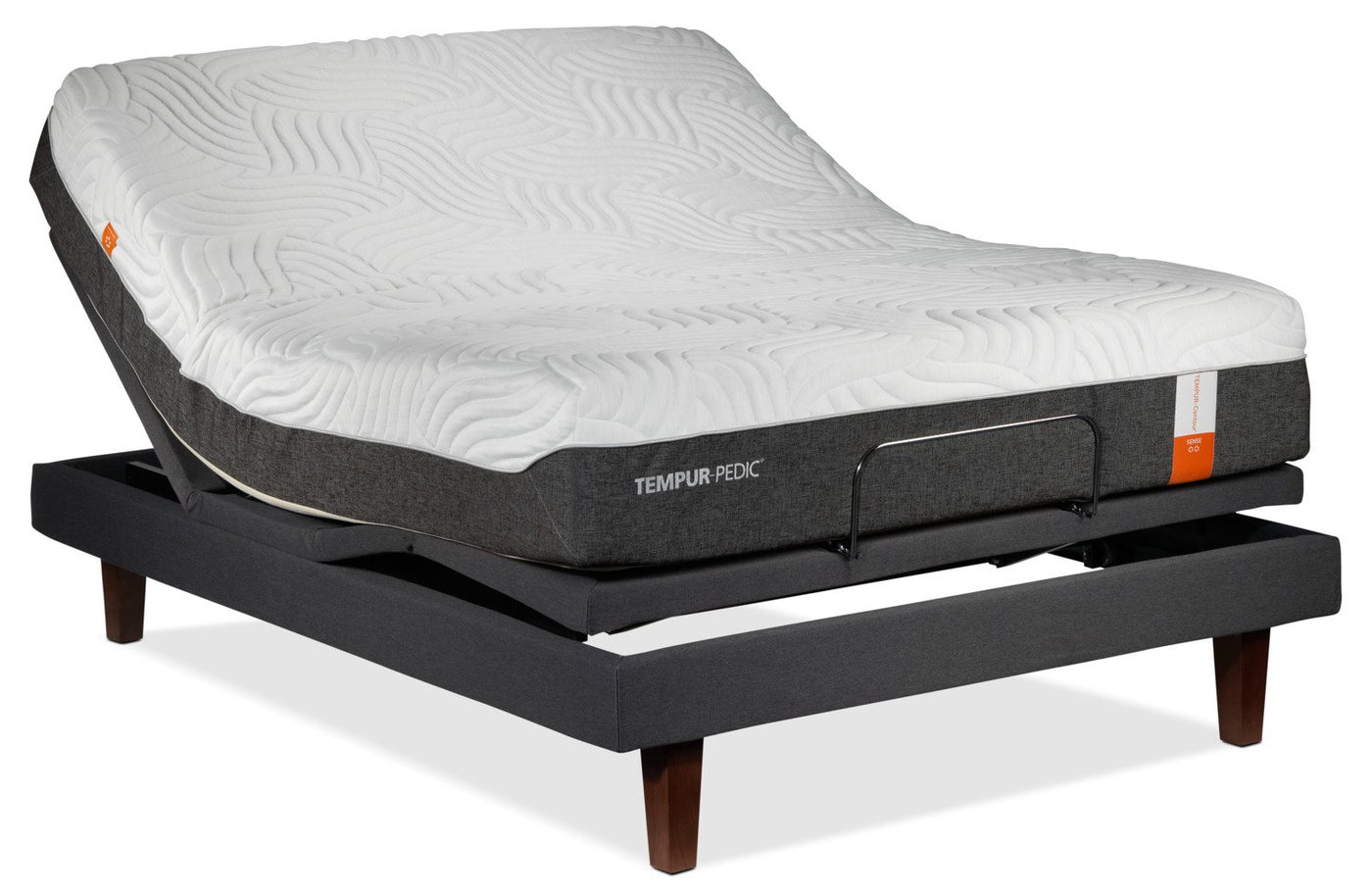 Tempur-Pedic Sense 2.0 Firm King Mattress and Split Complete Adjustable Base Set