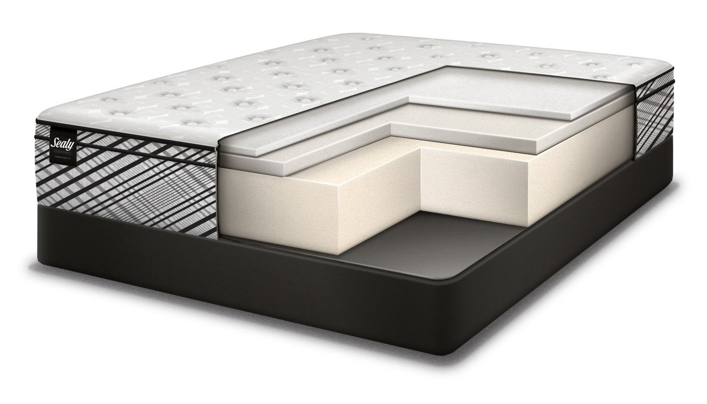 Sealy Imagine II Firm Queen Mattress and Low-Profile Boxspring Set